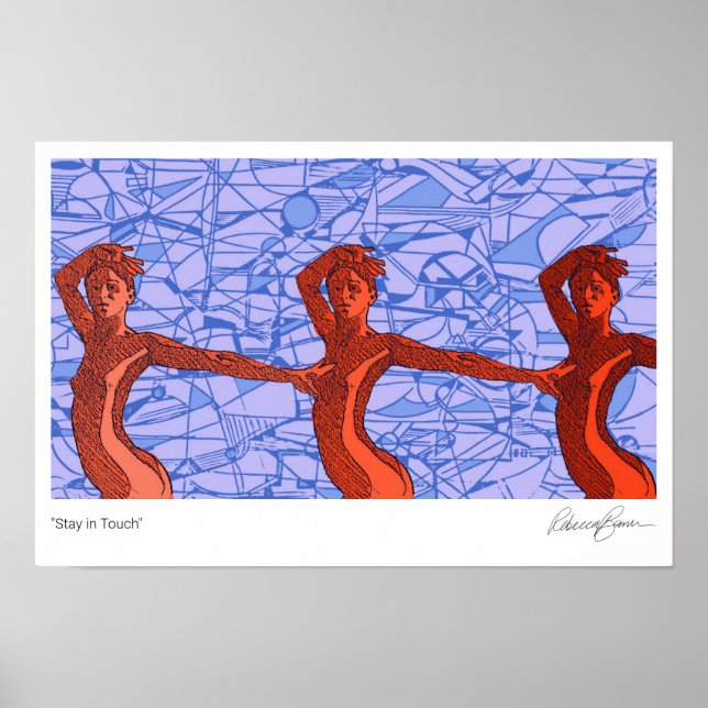 Poster da Edição Especial "Permaneça em Contato" (Frente)