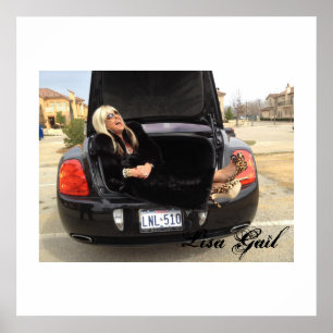 Poster da edição limitada de Lisa Gail