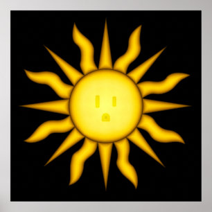 Poster da energia solar