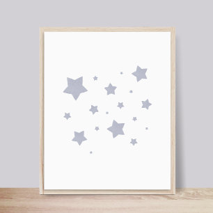Poster da enfermaria de estrelas azuis
