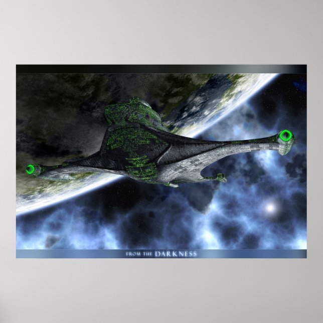 Poster Da Escuridão (Frente)