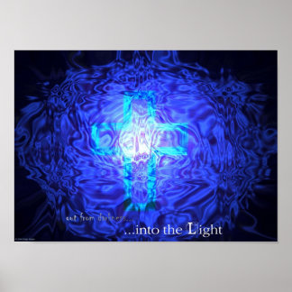 Pôster da escuridão...para a luz