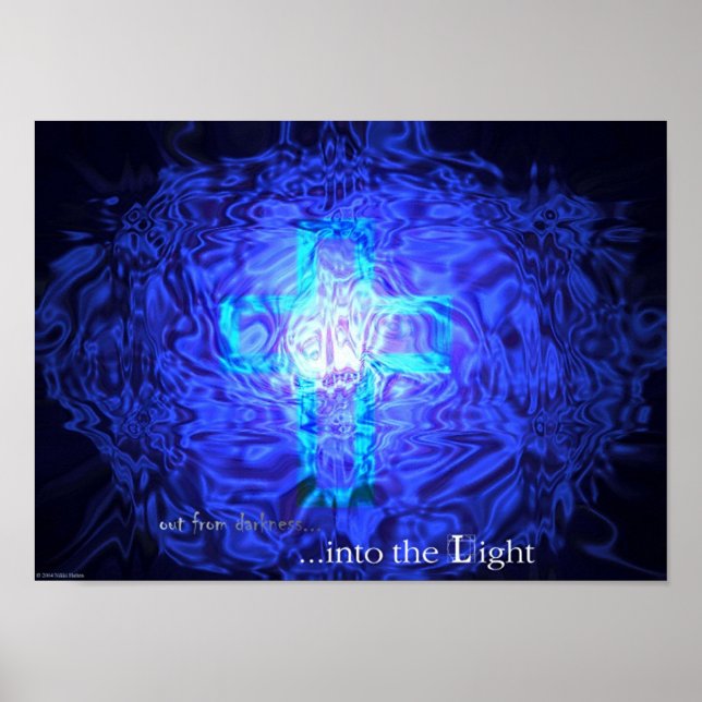 Pôster da escuridão...para a luz (Frente)