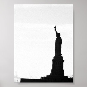 Poster da estátua da liberdade