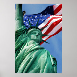 Poster da estátua da liberdade