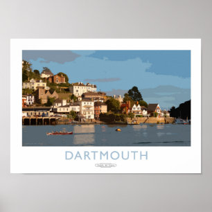 Poster da estrada de ferro de Dartmouth