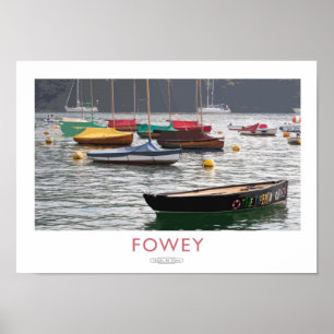 Poster da estrada de ferro de Fowey