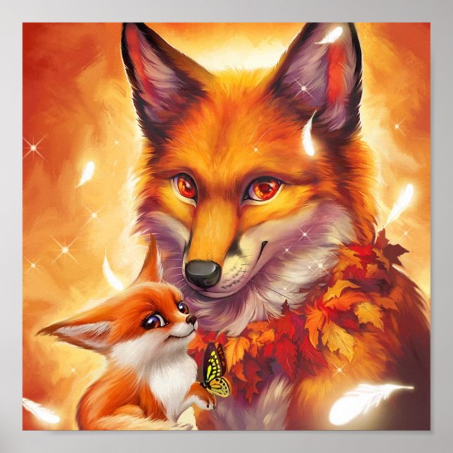 poster da família fox (Frente)