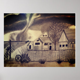 Poster da FAZENDA do VENDAVAL de MÁGICO DE OZ