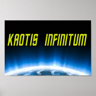 Poster da Federação Kaotis Infinitum