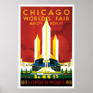 Poster da Feira Mundial de Chicago de 1933