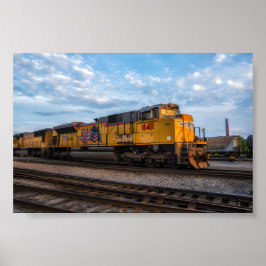 Poster da ferrovia do Pacífico da União