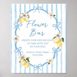 Poster da Flor Chá de panela de Limão