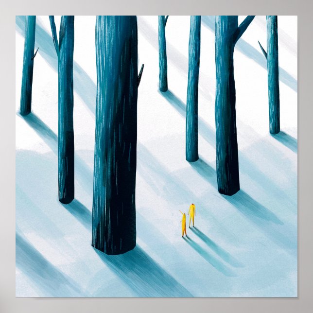 Poster da floresta (Frente)