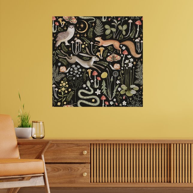 Poster da Floresta Escura (Sala de Estar 2)