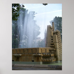 Poster da fonte do parque