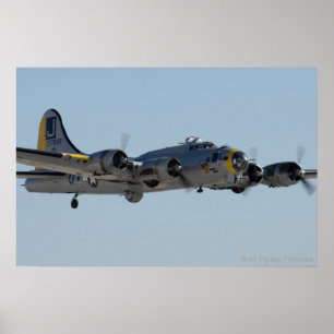 Poster da fortaleza 3 do vôo B-17