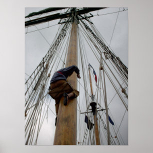 Poster da foto do navio de Yo Ho