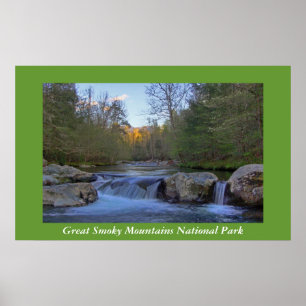Poster da foto do parque nacional de Great Smoky