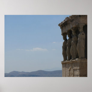 Poster da fotografia da piscina de Atenas