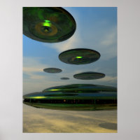 Poster da Frota de Saucer Voadora