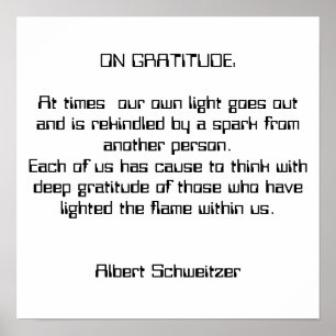 Poster da gratitude