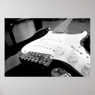 Poster da guitarra elétrica