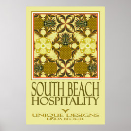 Poster da Hospitalidade de South Beach