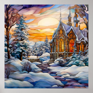 Poster da Igreja de inverno