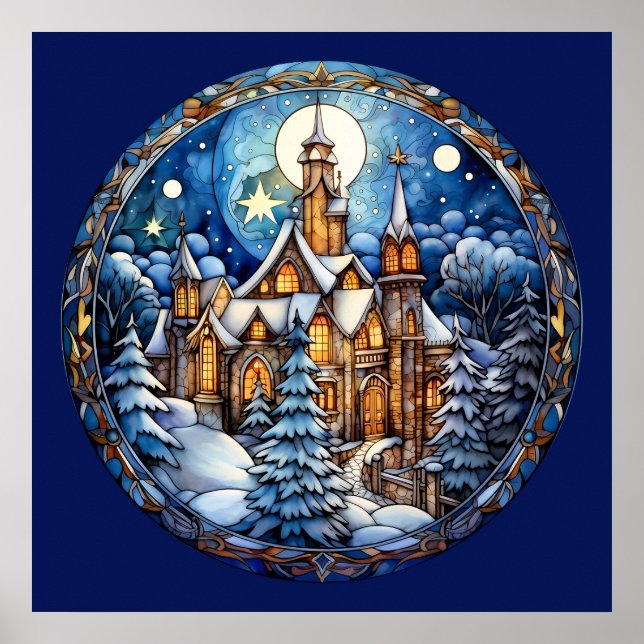 Poster da Igreja de Natal (Frente)