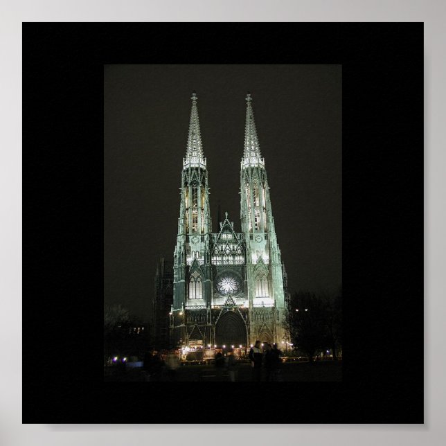 Poster da Igreja Notre Dame (Frente)
