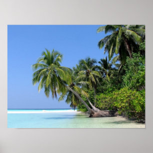 Poster da ilha de Maldives - de Athuruga