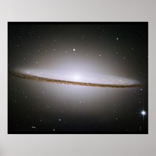 Poster da imagem do telescópio de Hubble da