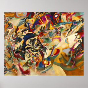 Pôster Da "impressão composição VII" de Kandinsky