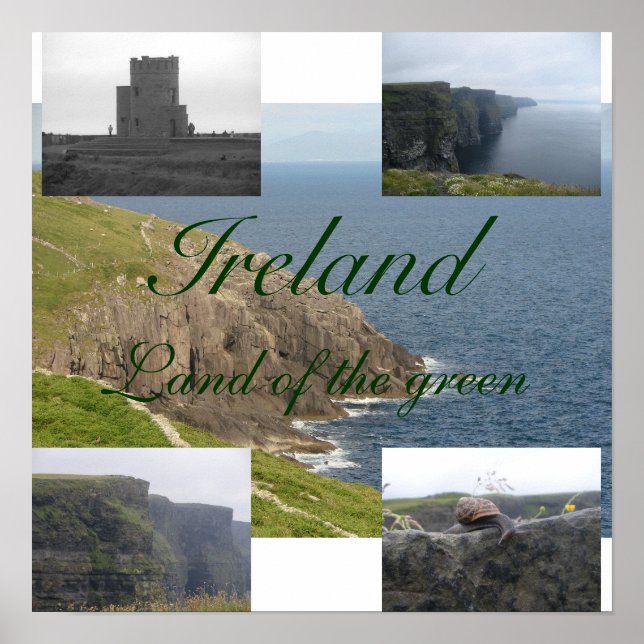 Poster da Irlanda (Frente)