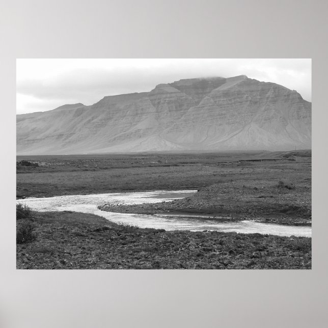 Poster da Islândia (Frente)