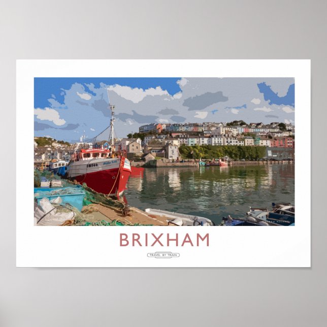 Poster da Linha Brixham (Frente)