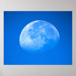 Poster da lua azul