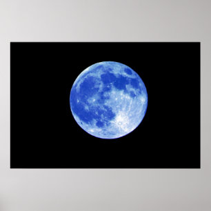 Poster da lua azul