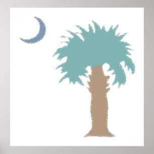 Poster da lua do Palmetto