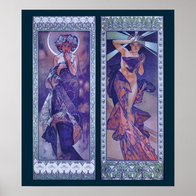 Poster da Lua e da Manhã (Frente)