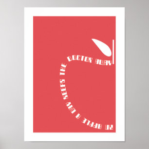 poster da maçã