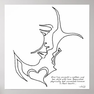 Poster da mãe e da criança