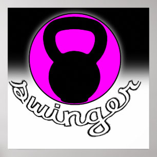 Poster da malhação de Kettlebell do "boémio"
