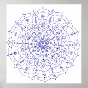 Poster da mandala 7