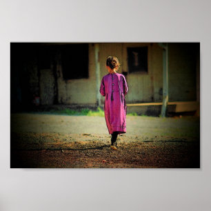 Poster da menina de Amish