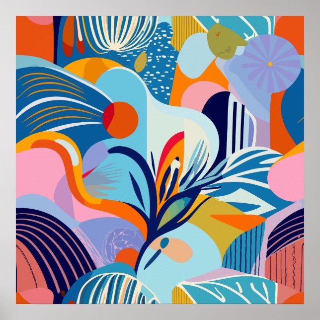 Poster da menina do cyberpunk gamer (Frente)