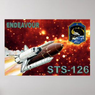 Poster da missão do STS 126