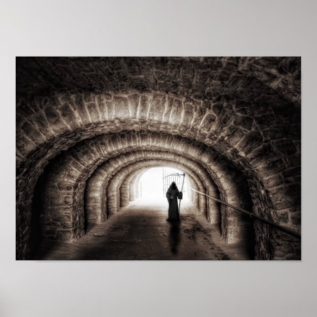 Poster da Morte por Morte de Grim Reaper (Frente)