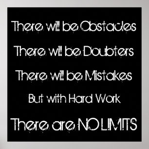 Poster da motivação do exercício